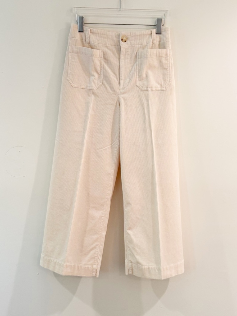 Maeve By Anthropologie The Colette Corduroy Crop Wide-Leg Pants - Picture 2 of 10